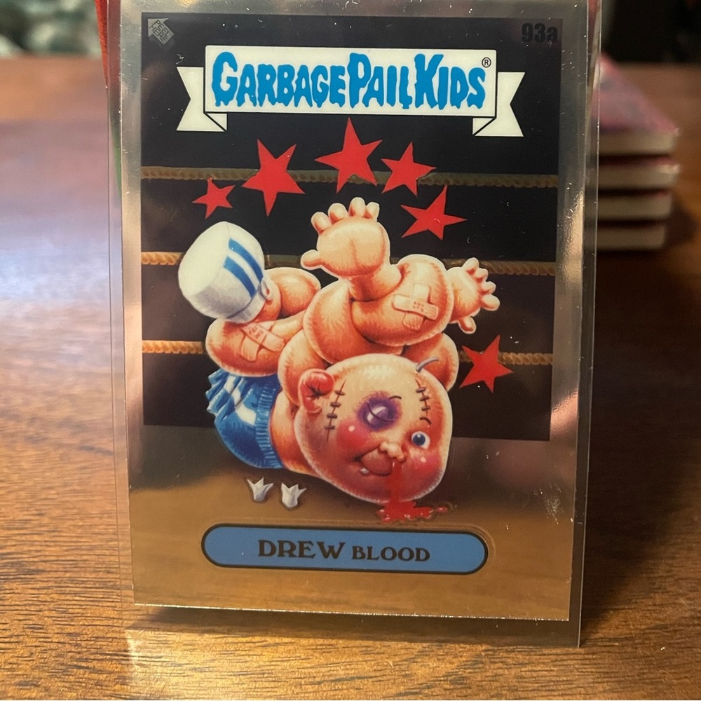 Garbage Pail Kids Drew Blood Topps GPK 93A 2020 Chrome Collectable Trading Card